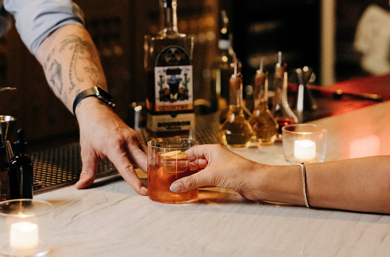 Cocktail bar powered by our signature specialty flavored spirits